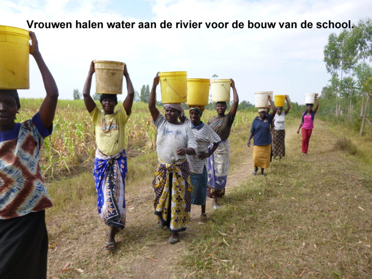 Fundering van de school